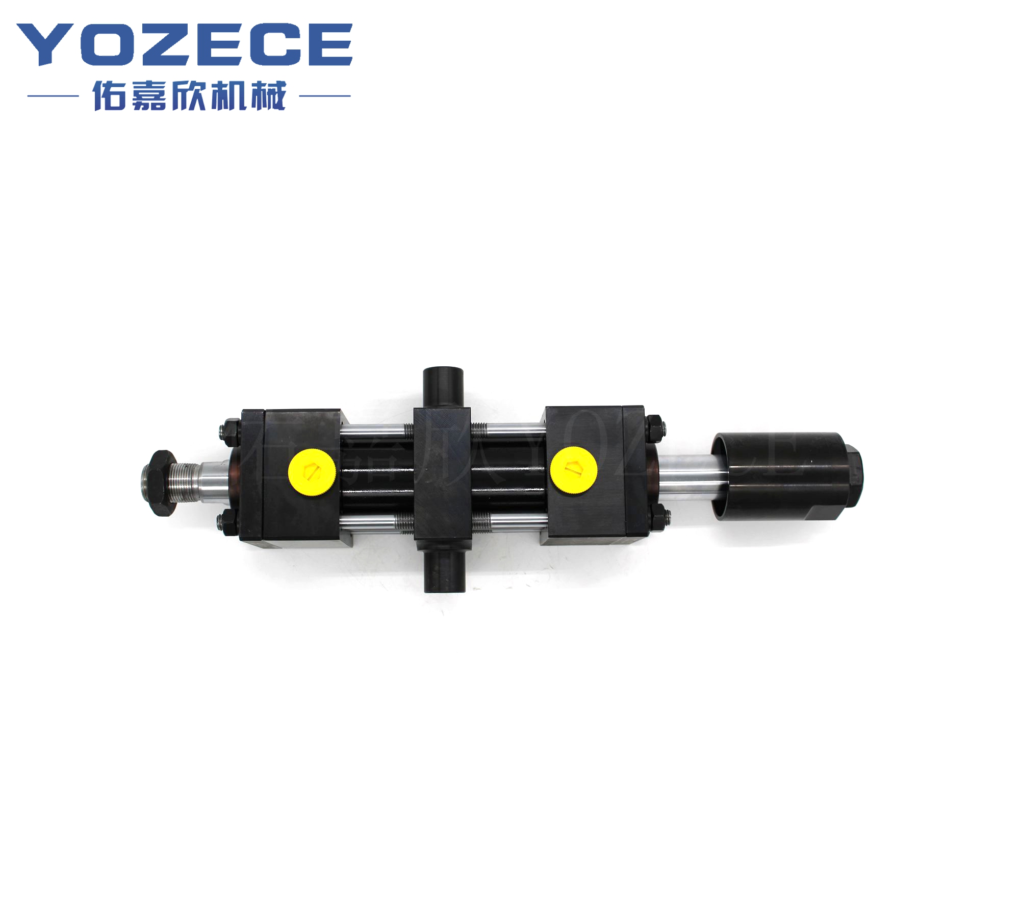 Intermediate Trunnion Stroke Adjustable Tie-Rod Hydraulic Cylinder