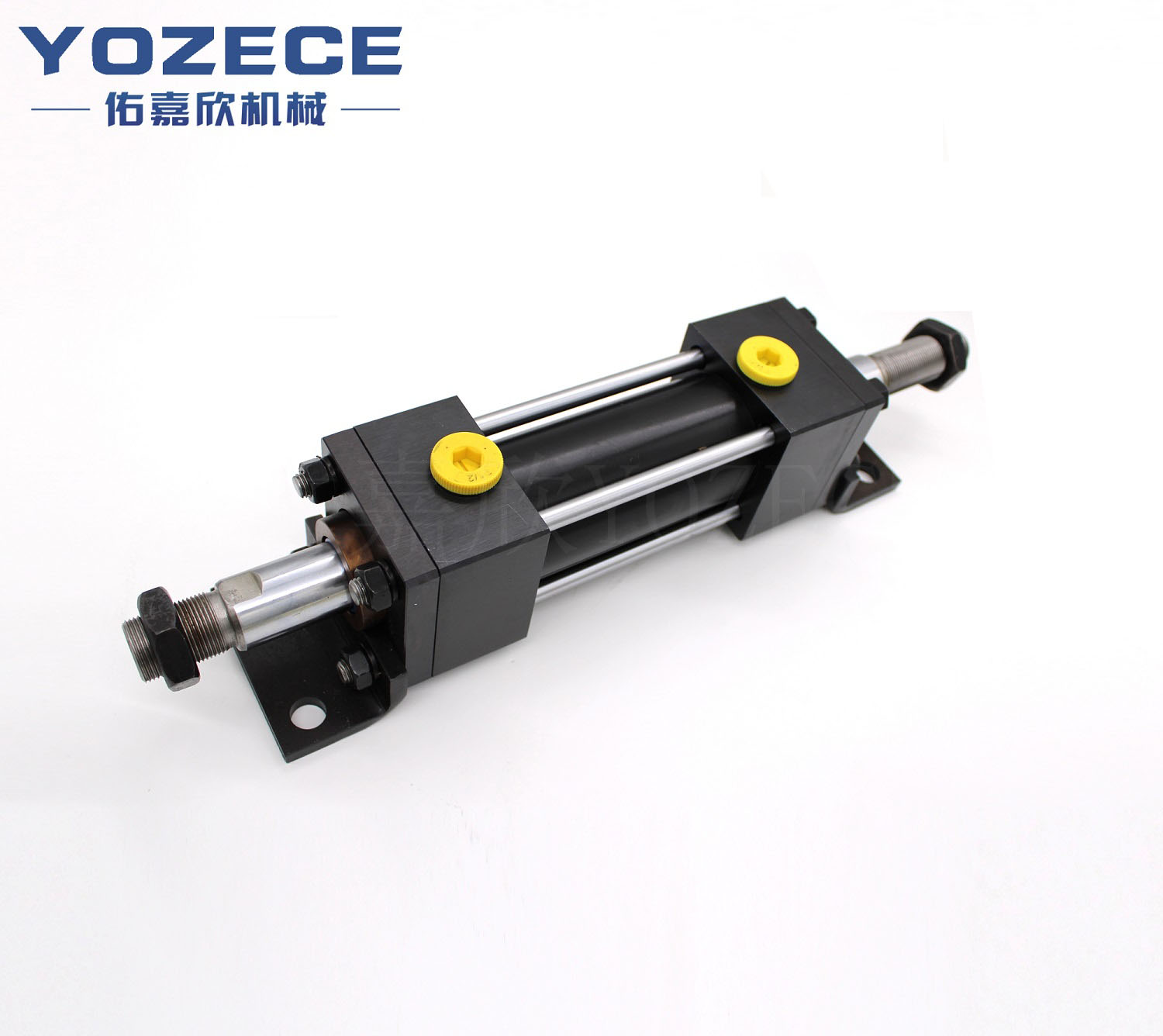 End Foot Magnetic Double Rod Tie-rod Hydraulic Cylinder