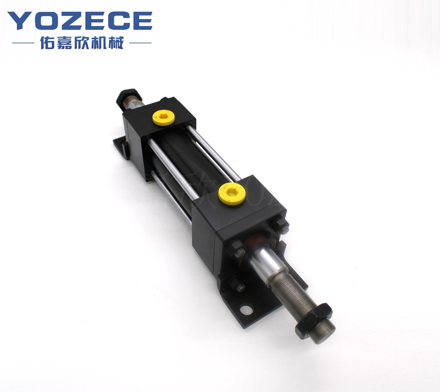 End Foot Magnetic Double Rod Tie-rod Hydraulic Cylinder